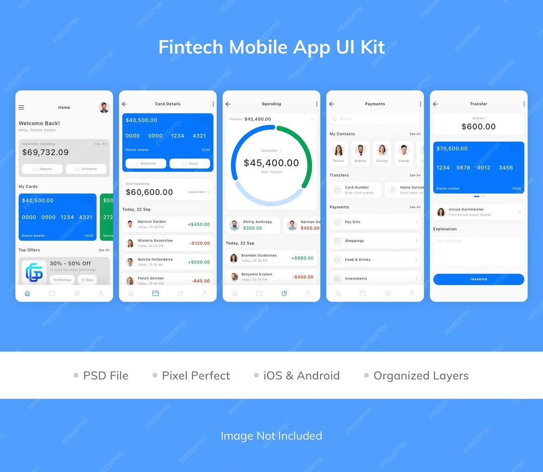 Revolut mobile banking interface